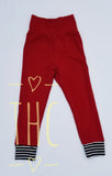 Rust Slim Fit Joggers