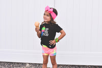 Neon Tye Dye Bummies