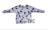 Santa Hats or Christmas Lights Lounge Sweater