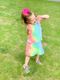 Neon Tye Dye Bummies
