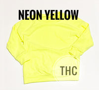 Neon Tye Dye Lounge Sweater