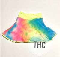 Neon Tye Dye Bummies
