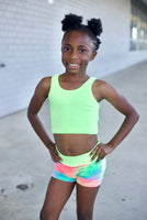Neon Tye Dye Bummies